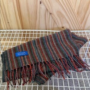 Evseg Cashmere  Multicolor Striped Scarf